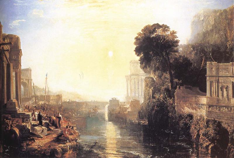 J.M.W. Turner Dido Building Carthage oil painting picture